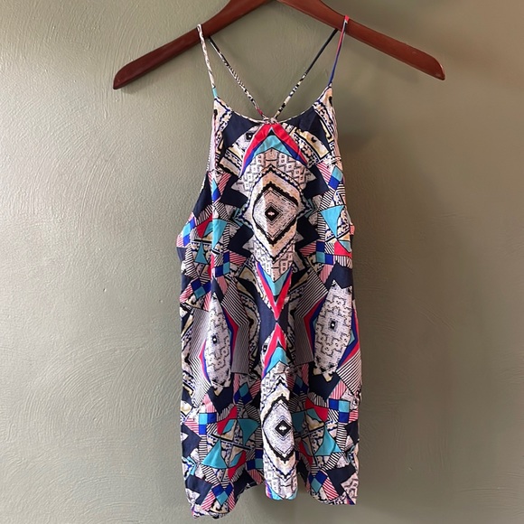 Renee C Jayani Racerback Top - Picture 2 of 6